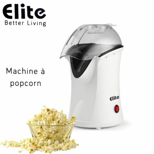 Machine à Popcorn Électrique Sans Huile – Mini Popcorn Maker | Prix Maroc
