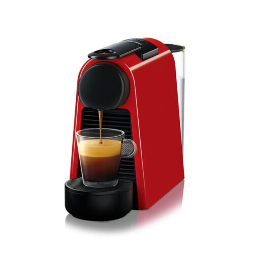 Nespresso INISSIA Rouge Cafétière 19 Bar Haute Pression – Machine À Cafe Capsule CREMA Plus – Prix Maroc