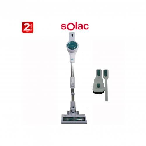 Solac Aspirateur balai sans fil 3en1 TURBO FLEX – Autonomie 55 min, 29,6V, 2 vitesses, LED – Prix Maroc