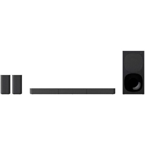 Sony Barre de son TV 5.1 Dolby Surround avec caisson de basses filaire et haut-parleurs arrière, noir – Prix Maroc
